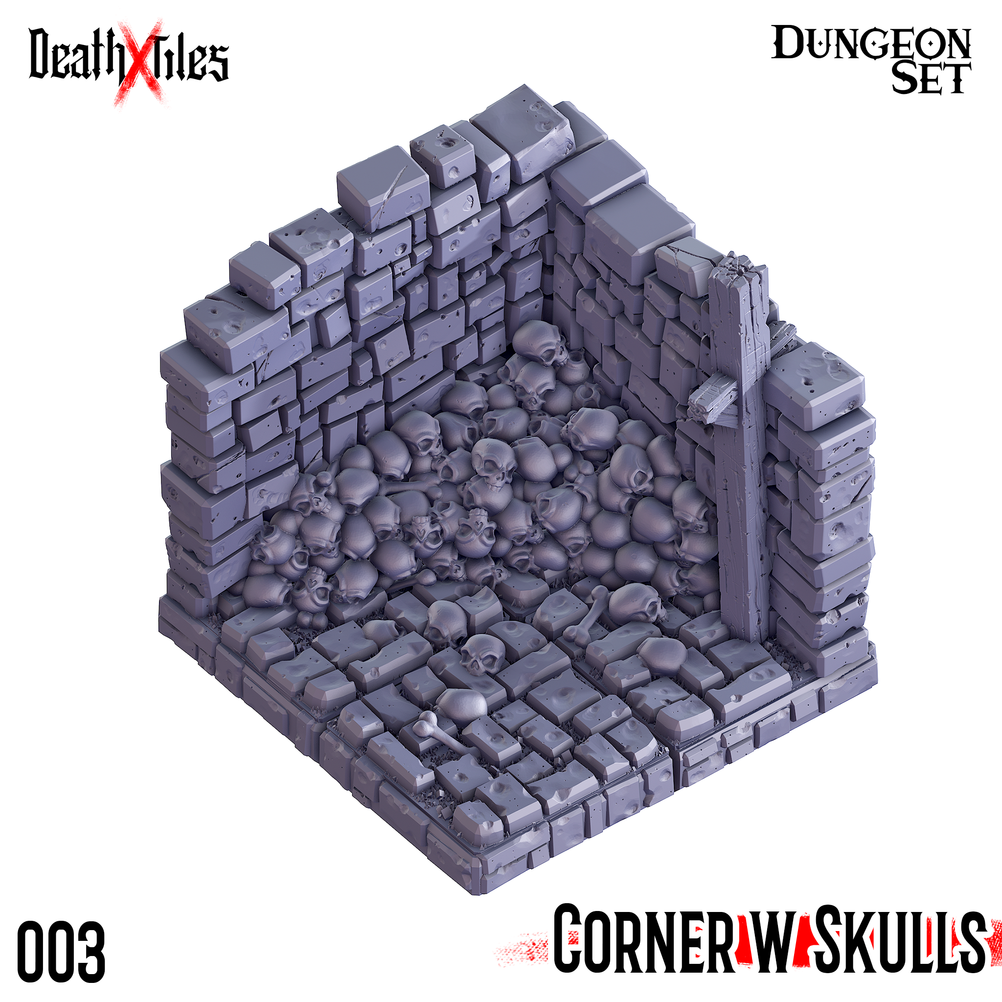 Corner with Skulls
