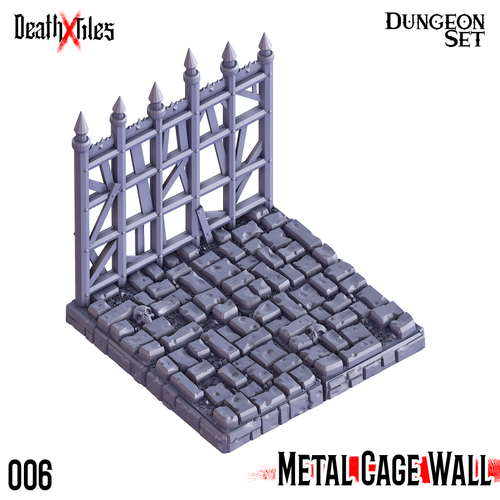 Metal Cage Wall
