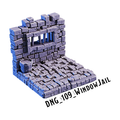 Window Jail – Dungeon 3D-printet terræn (DNG_109)