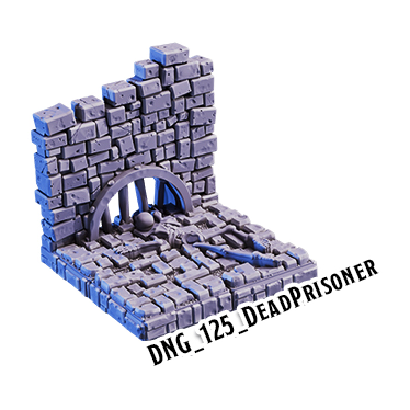 Dead Prisoner – Dungeon 3D-printet terræn (DNG_125)