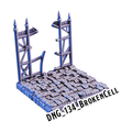 Broken Cell – Dungeon 3D-printet terræn (DNG_134)