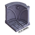 Curve Wall – Gothic 3D-printet terræn (GTC_031)