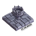 Brazier – Gothic 3D-printet terræn (GTC_040)