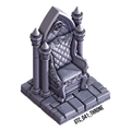 Throne – Gothic 3D-printet terræn (GTC_041)