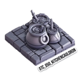 Kitchen Cauldron – Gothic 3D-printet terræn (GTC_050)