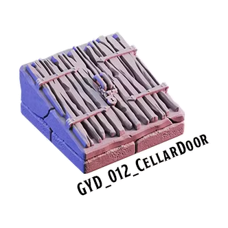 Cellar Door – Graveyard 3D-printet terræn (GYD_012)