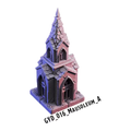 Mausoleum A – Graveyard 3D-printet terræn (GYD_016)