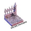 Fence Corpse – Graveyard 3D-printet terræn (GYD_020)