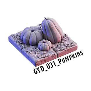 Pumpkins – Graveyard 3D-printet terræn (GYD_031)