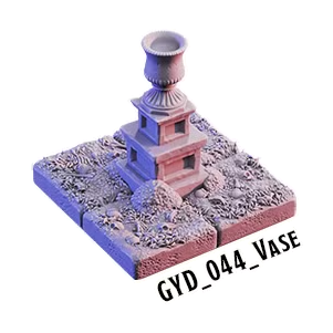 Vase – Graveyard 3D-printet terræn (GYD_044)