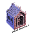 Mausoleum B – Graveyard 3D-printet terræn (GYD_045)
