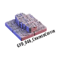 Chained Coffin – Graveyard 3D-printet terræn (GYD_046)