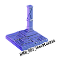 Inner Corner – Haunted Manor 3D-printet terræn (HMR_007)
