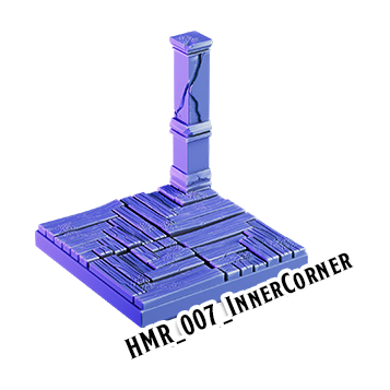 Inner Corner – Haunted Manor 3D-printet terræn (HMR_007)