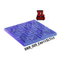 Empty XL Tile – Haunted Manor 3D-printet terræn (HMR_009)