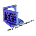 Secret Passage Bookshelf – Haunted Manor 3D-printet terræn (HMR_027)