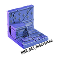 Nightstand – Haunted Manor 3D-printet terræn (HMR_043)