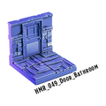 Door Bathroom – Haunted Manor 3D-printet terræn (HMR_049)