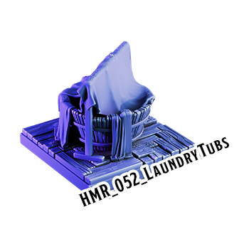 Laundry Tubs – Haunted Manor 3D-printet terræn (HMR_052)