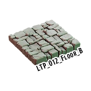 Floor B – Lost Temple 3D-printet terræn (LTP_012)