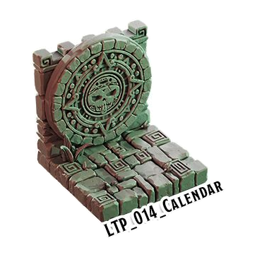 Calendar – Lost Temple 3D-printet terræn (LTP_014)
