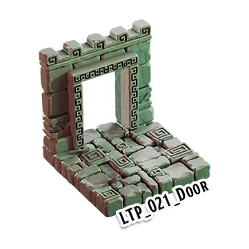 Door – Lost Temple 3D-printet terræn (LTP_021)