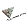 Triangular Floor – Lost Temple 3D-printet terræn (LTP_035)