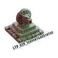 Serpent God Statue – Lost Temple 3D-printet terræn (LTP_039)