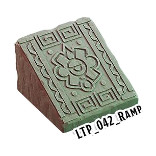 Ramp – Lost Temple 3D-printet terræn (LTP_042)