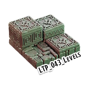 Levels – Lost Temple 3D-printet terræn (LTP_043)