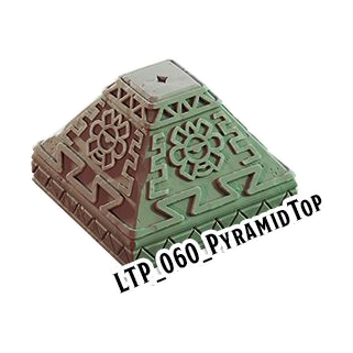 Pyramid Top – Lost Temple 3D-printet terræn (LTP_060)