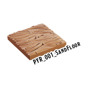 Sand Floor – Pyramid 3D-printet terræn (PYR_001)