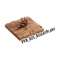 Desert Plant – Pyramid 3D-printet terræn (PYR_025)