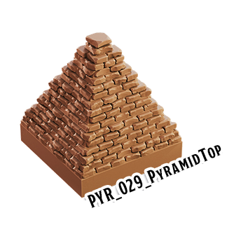 Pyramid Top – Pyramid 3D-printet terræn (PYR_029)