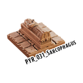 Sarcophagus – Pyramid 3D-printet terræn (PYR_031)