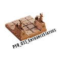 Entrance Statues – Pyramid 3D-printet terræn (PYR_033)