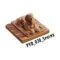 Sphinx – Pyramid 3D-printet terræn (PYR_038)