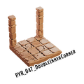 Double Inner Corner – Pyramid 3D-printet terræn (PYR_047)
