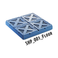 Floor – Starship 3D-printet terræn (SHP_001)