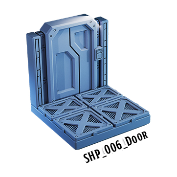 Door – Starship 3D-printet terræn (SHP_006)