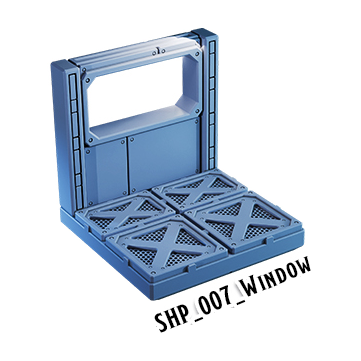 Window – Starship 3D-printet terræn (SHP_007)