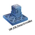 Energy System Box – Starship 3D-printet terræn (SHP_030)