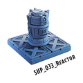 Reactor – Starship 3D-printet terræn (SHP_033)