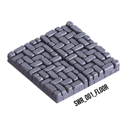 Floor – Sewers 3D-printet terræn (SWR_001)