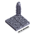 Inner Corner – Sewers 3D-printet terræn (SWR_006)