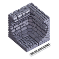 Runoff Corner – Sewers 3D-printet terræn (SWR_009)