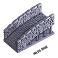Bridge – Sewers 3D-printet terræn (SWR_025)
