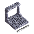 Runoff Archway – Sewers 3D-printet terræn (SWR_028)