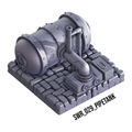 Pipe Tank – Sewers 3D-printet terræn (SWR_029)
