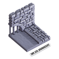 Drainage Gate – Sewers 3D-printet terræn (SWR_039)